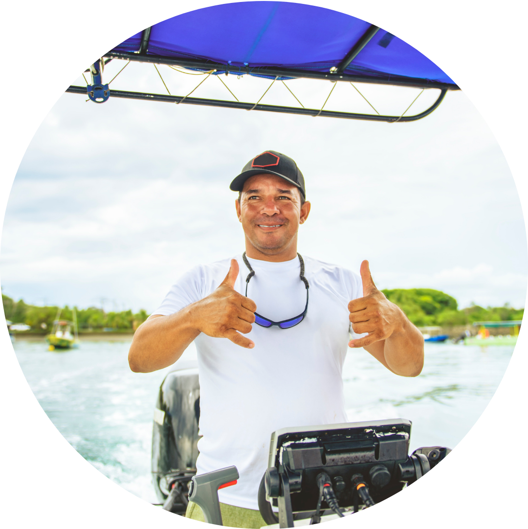 Boat tour landing page - 1 (Circle Sticker) (3)